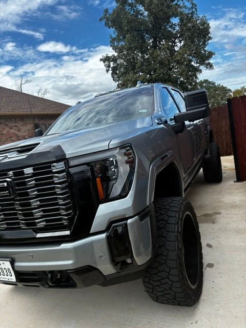 GMC Denali exterior detail close up