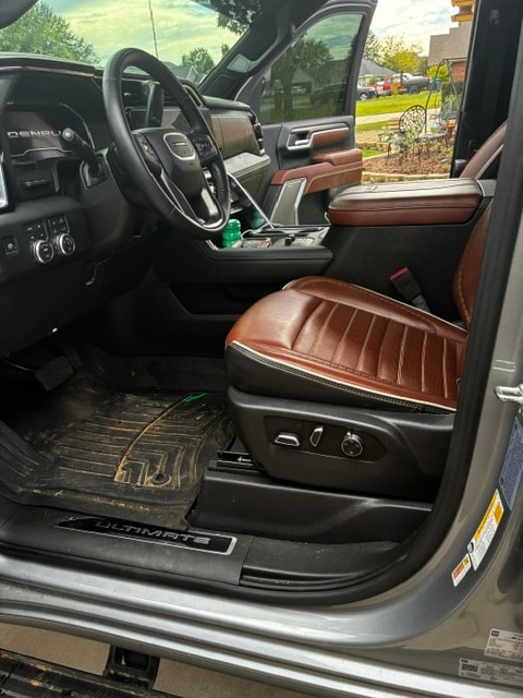 GMC Denali interior dashboard detail