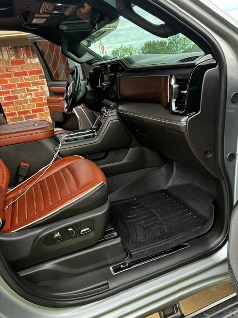 GMC Denali interior passenger side